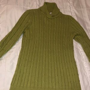 Green sweater
